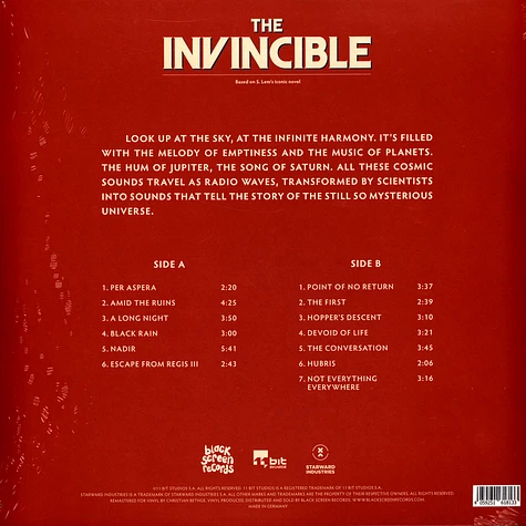 Brunon Lubas - OST The Invincible Original Game Soundtrack