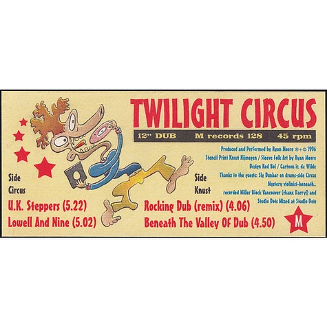 Twilight Circus Dub Sound System - U.K. Steppers E.P.
