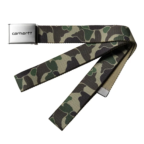 Carhartt WIP - Clip Belt Chrome