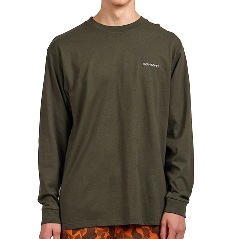 Carhartt WIP - L/S Script Embroidery T-Shirt