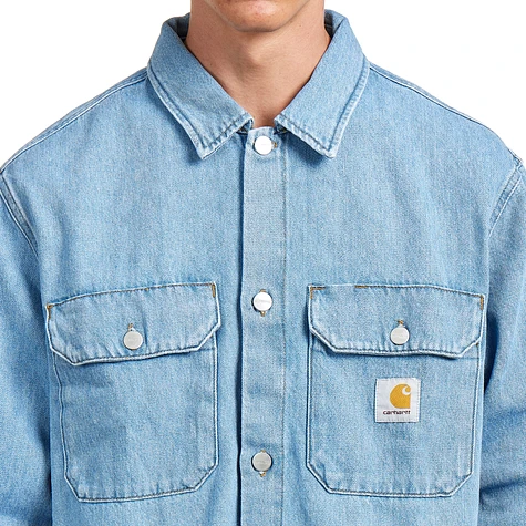 Carhartt WIP - Harvey Shirt Jac "Olympia" Denim, 10.5 oz