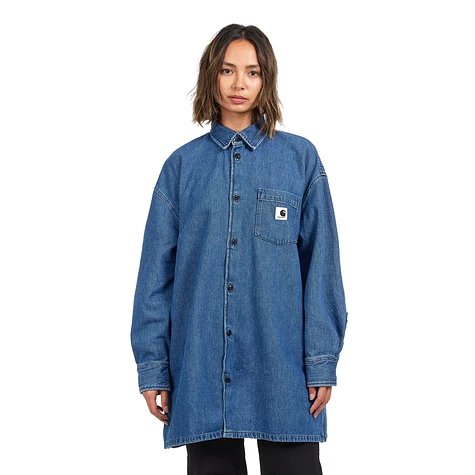 Carhartt WIP - W' Glennon Shirt Jac "Olympia" Denim, 10.5 oz