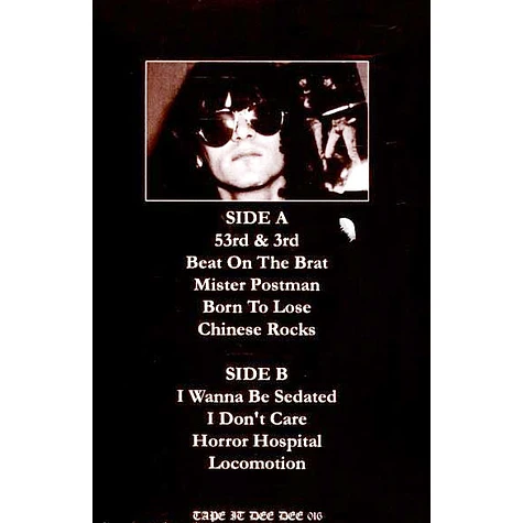 Dee Dee Ramone - Live At The Spa Club Nyc June 2001
