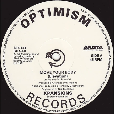 Xpansions - Move Your Body '91 Remix