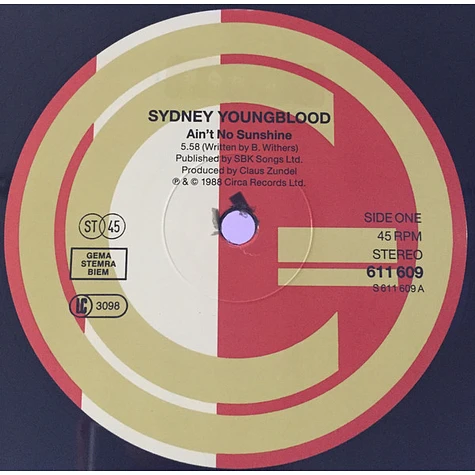 Sydney Youngblood - Ain't No Sunshine