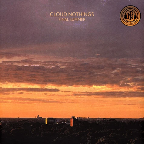 Cloud Nothings - Final Summer Half-Half Clear / Orange / Black Splatter Vinyl Edition
