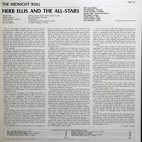 Herb Ellis And The All-Stars - The Midnight Roll