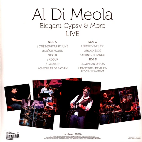 Al Di Meola - Elegant Gypsy&More Live