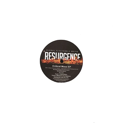 DJ Resurgence - Critical Mass EP