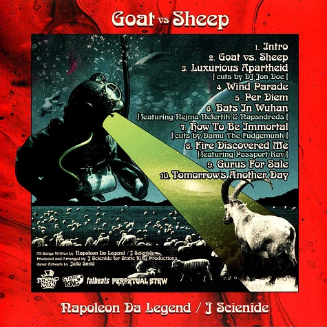 Napoleon Da Legend & J Scienide - Goat Vs Sheep