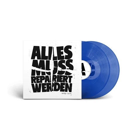 Antilopen Gang - Alles Muss Repariert Werden HHV Exclusive Blue Vinyl Edition