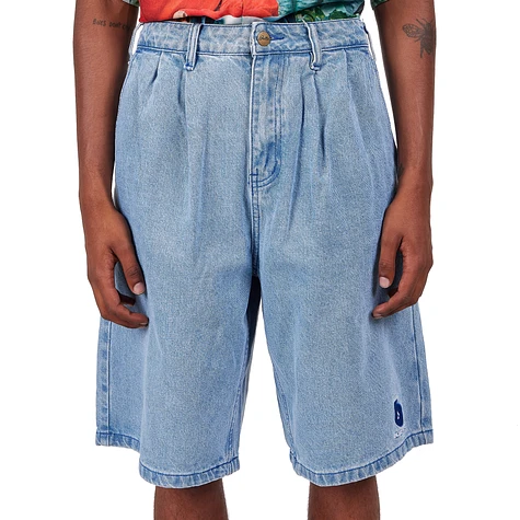 Butter Goods x Blue Note - Blue Note Pleated Denim Shorts