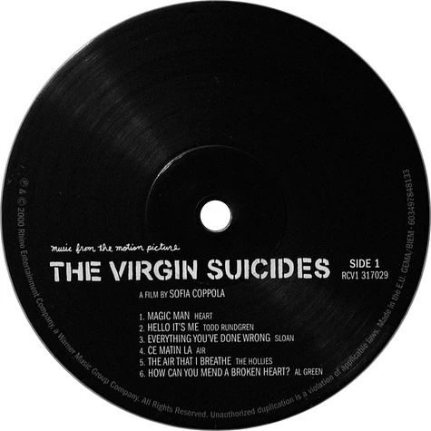 V.A. - OST The Virgin Suicides
