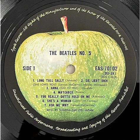 The Beatles - Beatles No. 5 = ビートルズ No. 5
