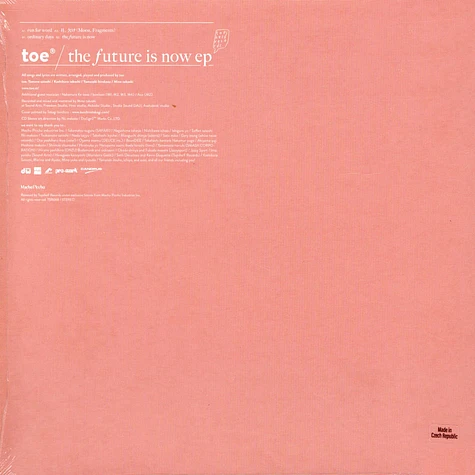 Toe - The Future Is Now Purple & Blue Vinyl Ediiton