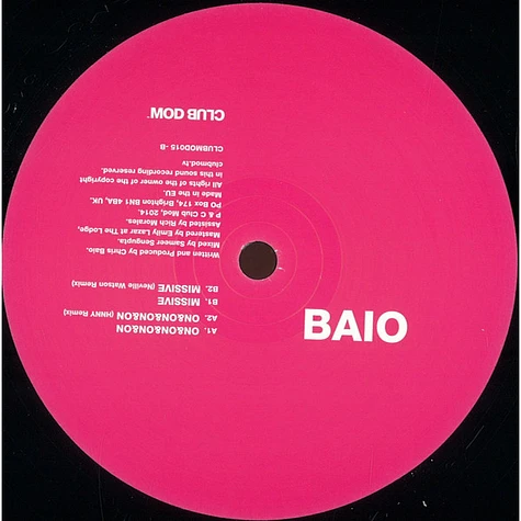 Baio - On&On&On&On / Missive EP