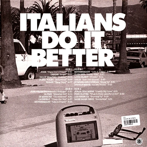 V.A. - Italians Do It Better - A Tribute To Madonna Pink Vinyl Edition