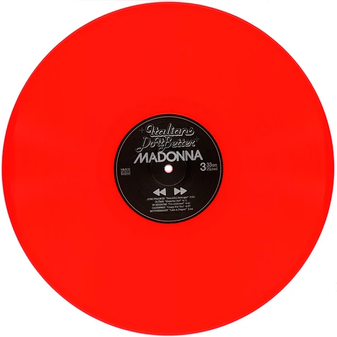 V.A. - Italians Do It Better - A Tribute To Madonna Pink Vinyl Edition