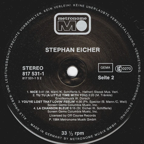 Stephan Eicher - Stephan Eicher