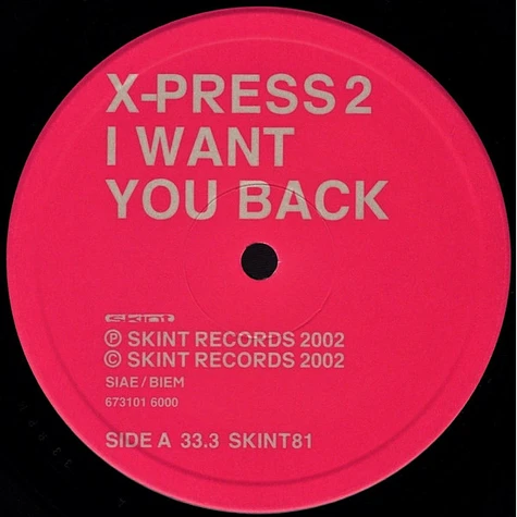 X-Press 2 - I Want You Back