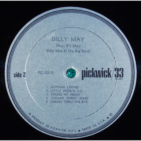 Billy May & His Big Band - Hey, It's May