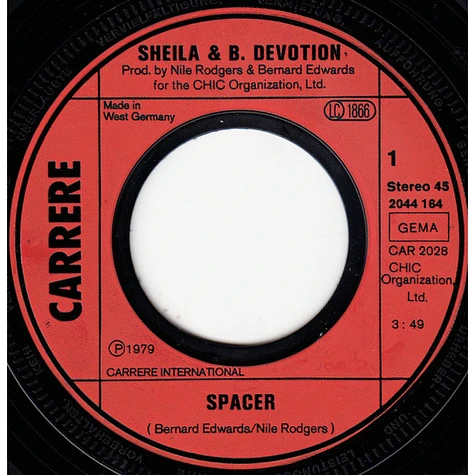 Sheila & B. Devotion - Spacer