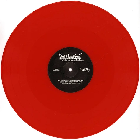 Hellbastard - Heading For Internal Darkness Red Vinyl Edtion