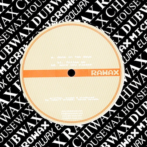 Robert Drewek Vs Tomie Nevada - Minimize The Maximum EP White Vinyl Edition
