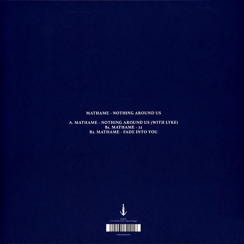 Mathame - Nothing Around Us 2024 White Vinyl Edition Repress