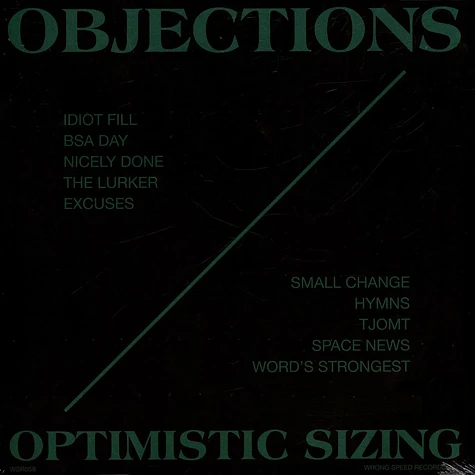 Objections - Optimistic Sizing Pink Vinyl Edition