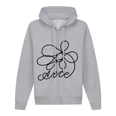 Arte Antwerp - Flower Logo Zip Hoodie