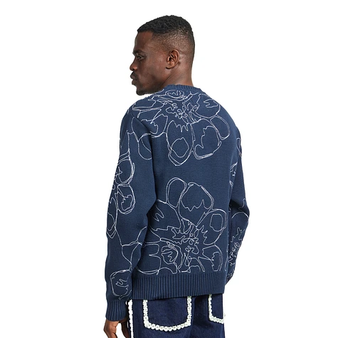 Arte Antwerp - Embroidered Flower Knit