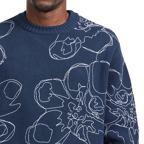 Arte Antwerp - Embroidered Flower Knit