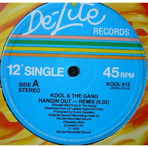 Kool & The Gang - Hangin' Out (Remixed Version)