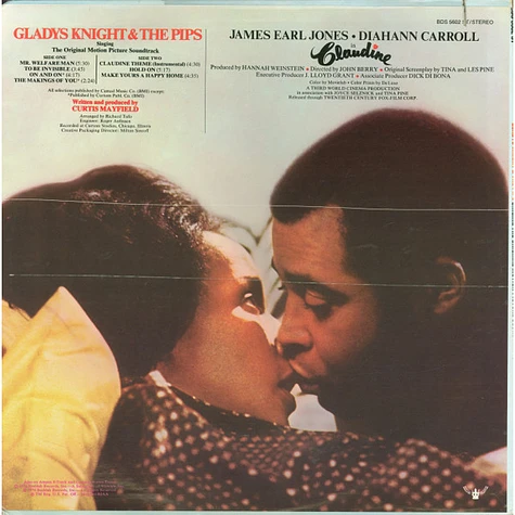 OST Gladys Knight And The Pips, Curtis Mayfield - Claudine