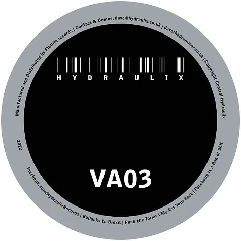 V.A. - Hydraulix VA03 Clear Vinyl Edition