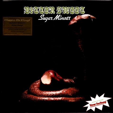 Sugar Minott - Bitter Sweet Orange Vinyl Edition