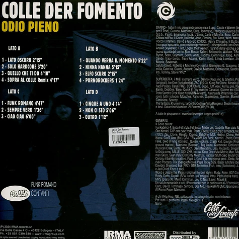 Colle Der Fomento - Odio Oieno