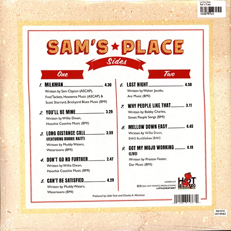 Little Feat - Sam's Place