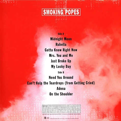 Smoking Popes - Born To Quit