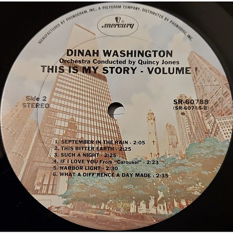 Dinah Washington - Golden Hits Volume One: This Is My Story - Volume 1