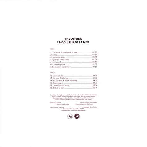 The Offline - La Couleur De La Mer Black Vinyl Edition
