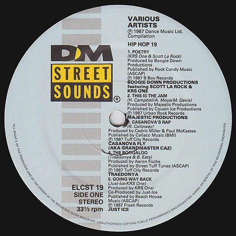 V.A. - Street Sounds Hip Hop 19