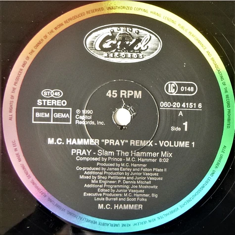MC Hammer - Pray (Remix Volume 1)