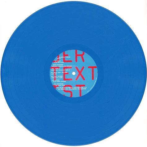 V.A. - Der Text Ist Meine Party (Die Hamburger Schule 1989-2000) Blue Vinyl Edition