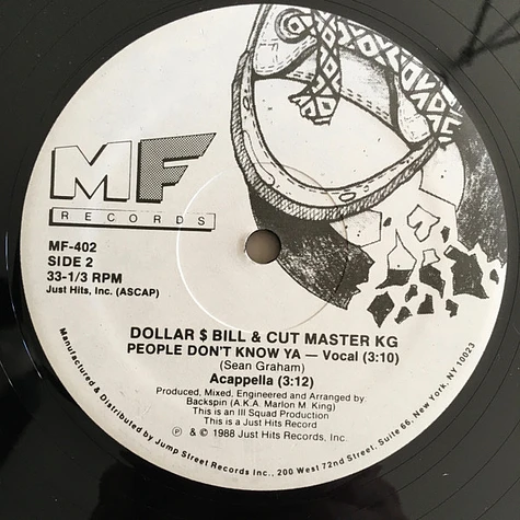 Dollar $ Bill & Cut Master KG - Almighty Seven (Righteous)