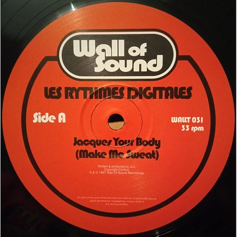 Les Rythmes Digitales - Jacques Your Body (Make Me Sweat)