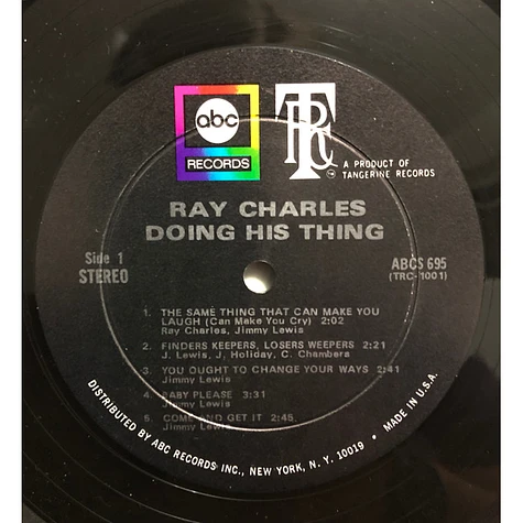 Ray Charles - Doing His Thing