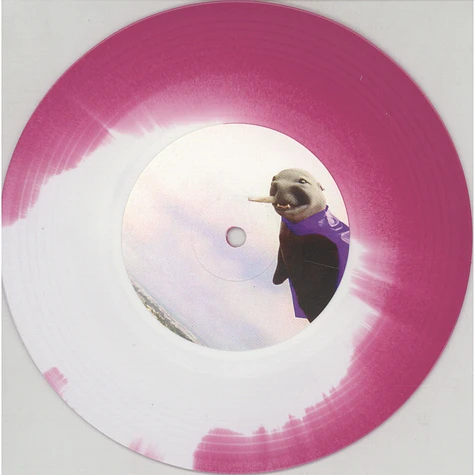 DJ Qbert - Super Seal Giant Robo V.1 (Head) White & Purple Vinyl Edition (Small Weapons Cover)