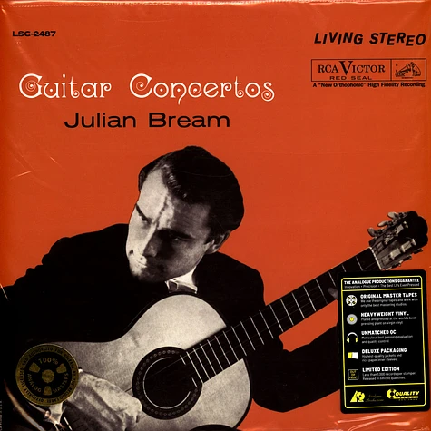 Julian Bream - Guitar Concertos 200g Vinyl Edition
